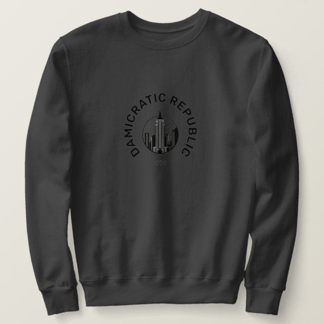 Damicratic sweatshirt (Design Front)