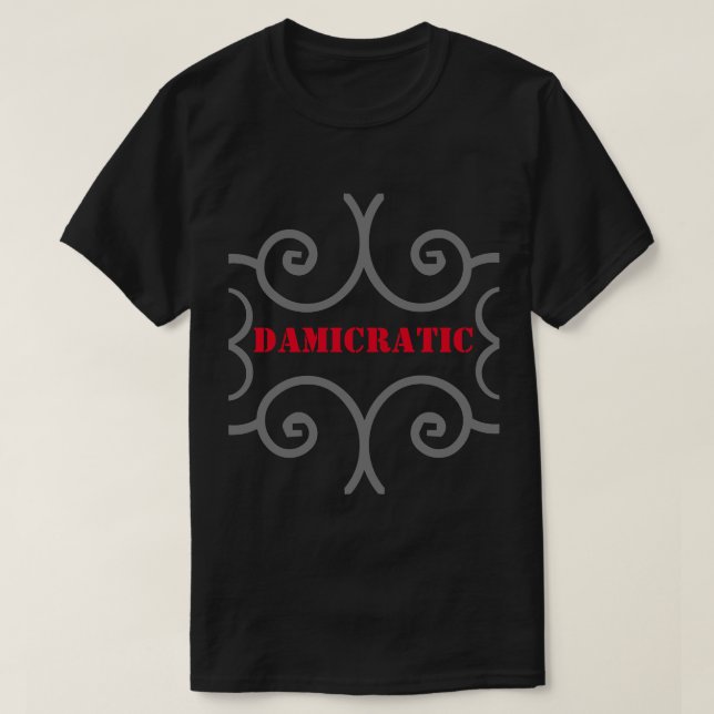 Damicratic tshirt (Design Front)