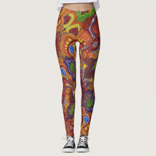 Damien and Yilpi designer leggings