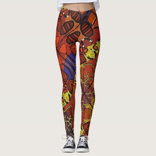 Damien and Yilpi designer leggings