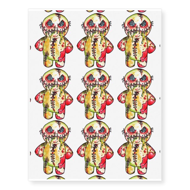 Damion Temporary Tattoos (Front)