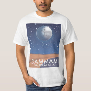 Dammam Saudi Arabia Travel poster T-Shirt