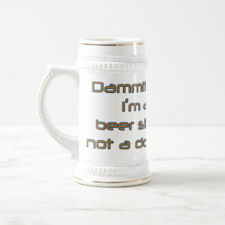 Dammit Jim (by Deleriyes) Beer Stein