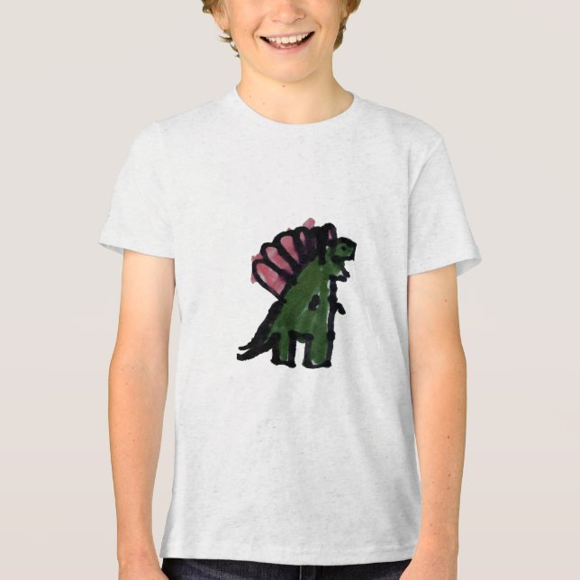Damon Dino Tri-Blend Shirt (Front)
