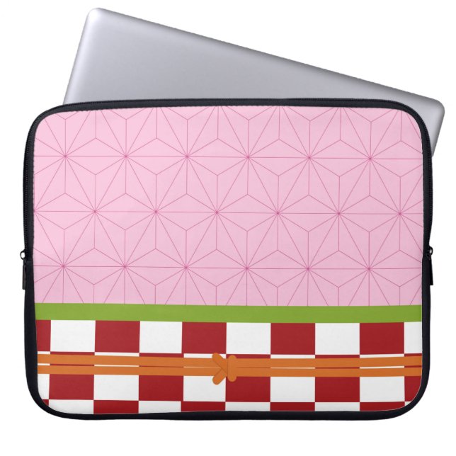 Damon Slayer Kimetsu no Yaiba Nezuko Laptop Case (Front)