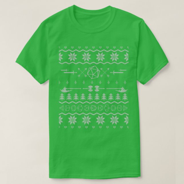 DampD Christmas Ugly Sweater (Design Front)