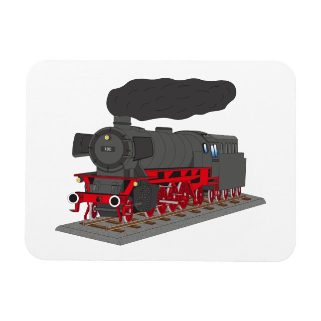 Dampflokomotive Magnet (Horizontal)