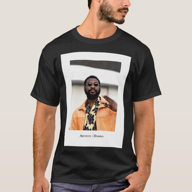 Damso - Life Portrait   T-Shirt (Front)