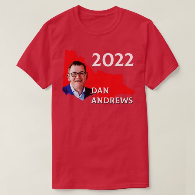 Dan Andrews 2022 T-Shirt (Design Front)