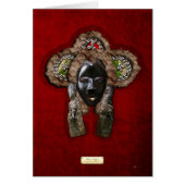 Dan Dean-Gle Mask on Red Velvet (Front)