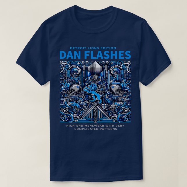 Dan Flashes Lions edition 2 T-Shirt (Design Front)