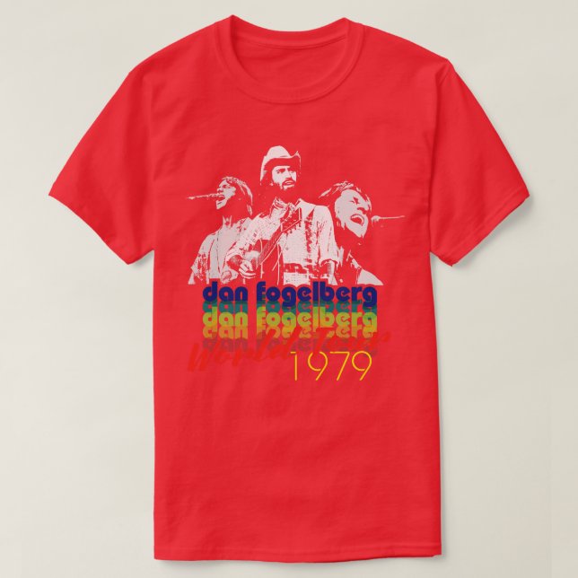 Dan Fogelberg World Tour 1979 T-Shirt (Design Front)