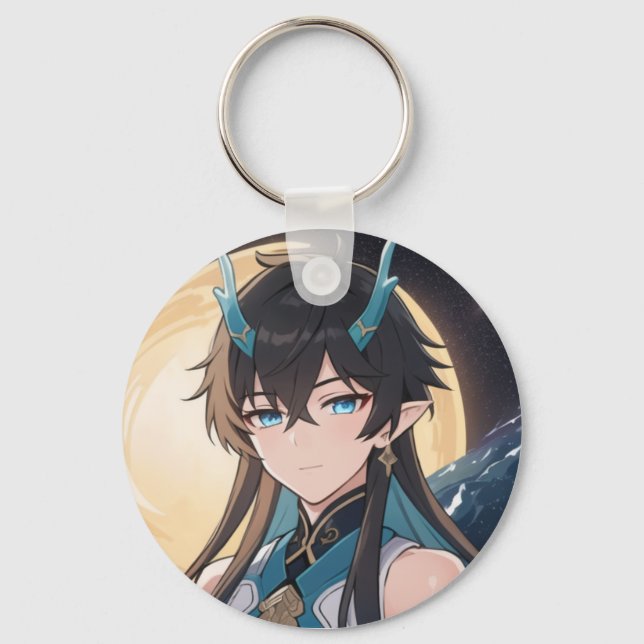 Dan Heng from HSR Keychain (Front)