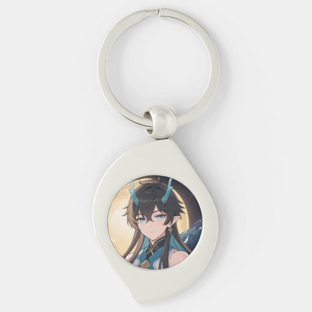 Dan Heng from HSR Keychain (Front)