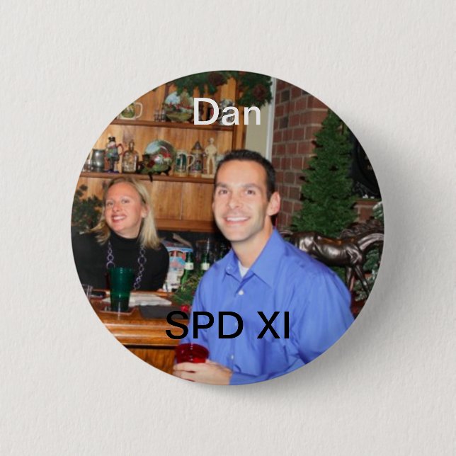 Dan Pinback Button (Front)