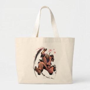 Dan Running Large Tote Bag