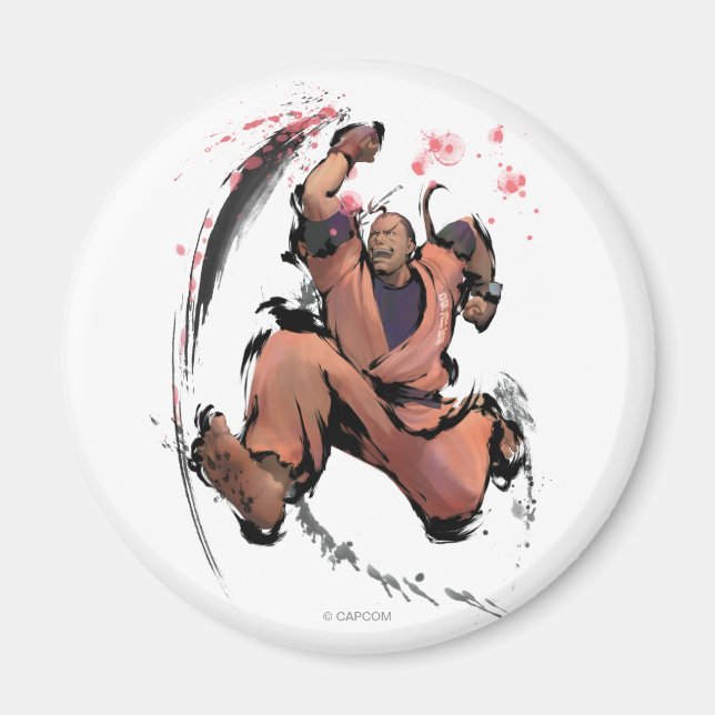 Dan Running Magnet (Front)