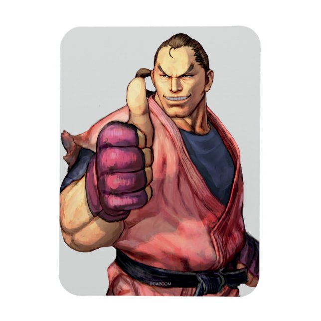 Dan With Thumb Up Magnet (Vertical)