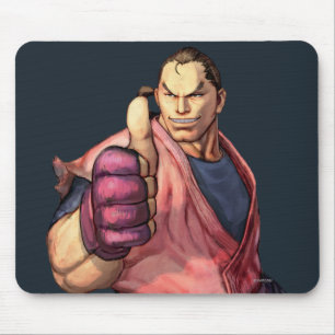 Dan With Thumb Up Mouse Pad