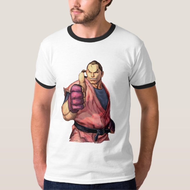 Dan With Thumb Up T-Shirt (Front)