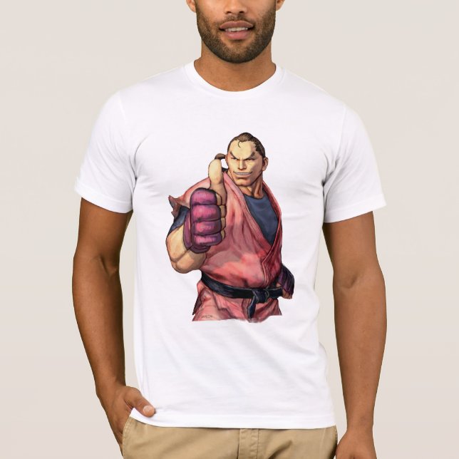 Dan With Thumb Up T-Shirt (Front)