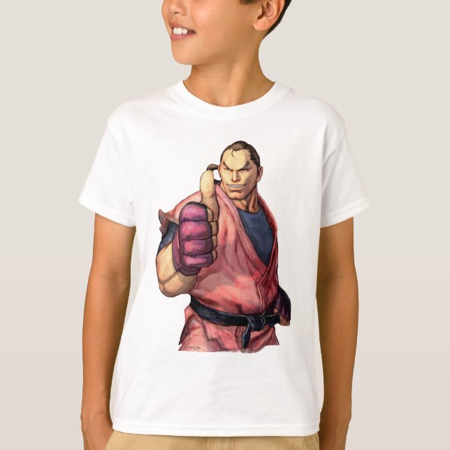 Dan With Thumb Up T-Shirt (Front)