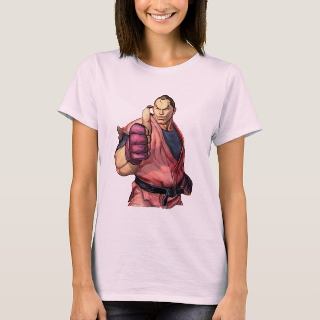 Dan With Thumb Up T-Shirt (Front)