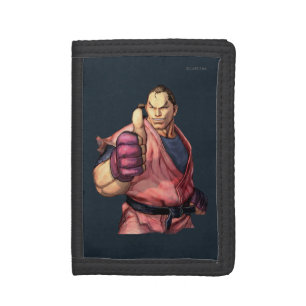 Dan With Thumb Up Tri-fold Wallet