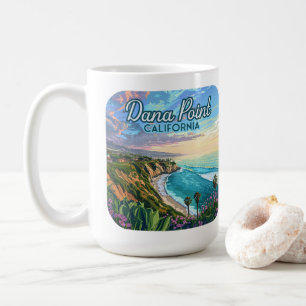 Dana Point California Beach Orange County Vintage Coffee Mug