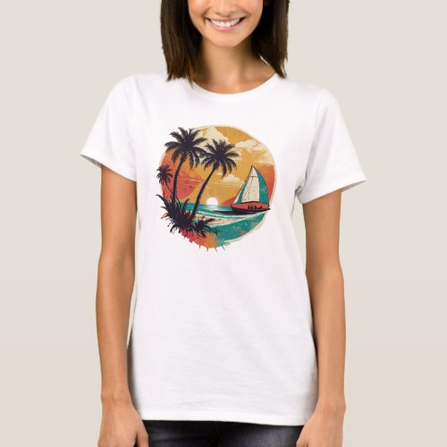 Dana Point California Beach Summer Vacation T_Shir T_Shirt