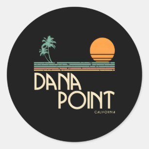 Dana Point California Classic Round Sticker