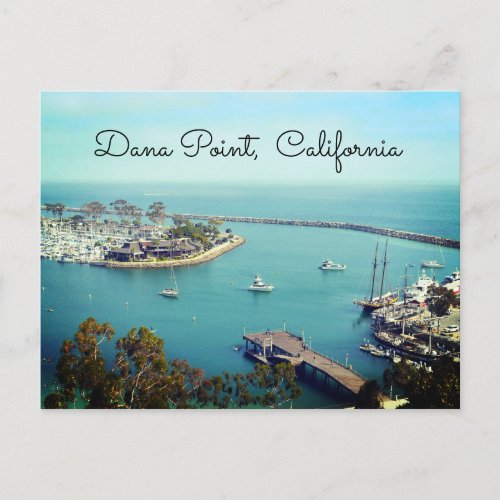 Dana Point California Postcard