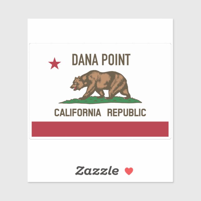 Dana Point California Sticker (Sheet)