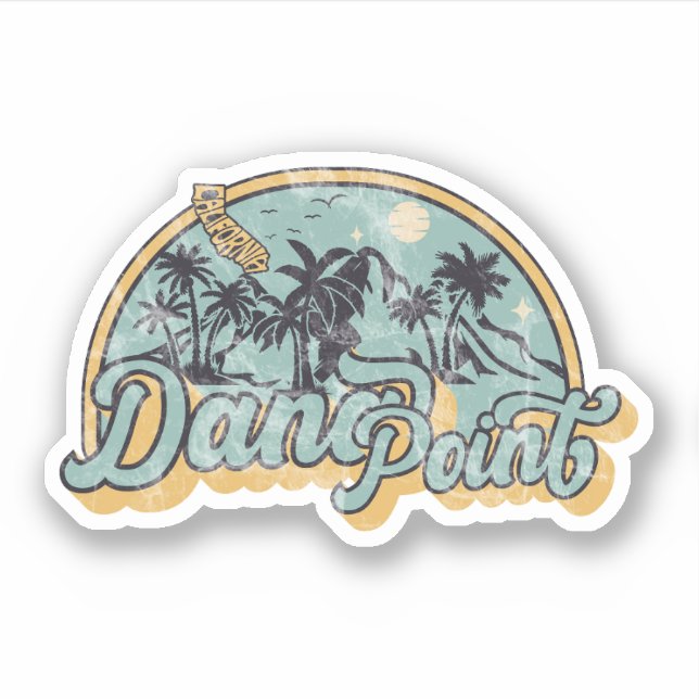 Dana Point, California Sticker (Front)