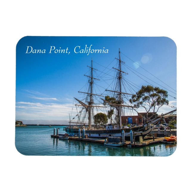 Dana Point Harbor California Magnet (Horizontal)