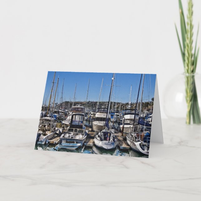 Dana Point Harbor Greeting Card (Front)