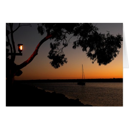 Dana Point Harbor Sunset Cards (Front Horizontal)