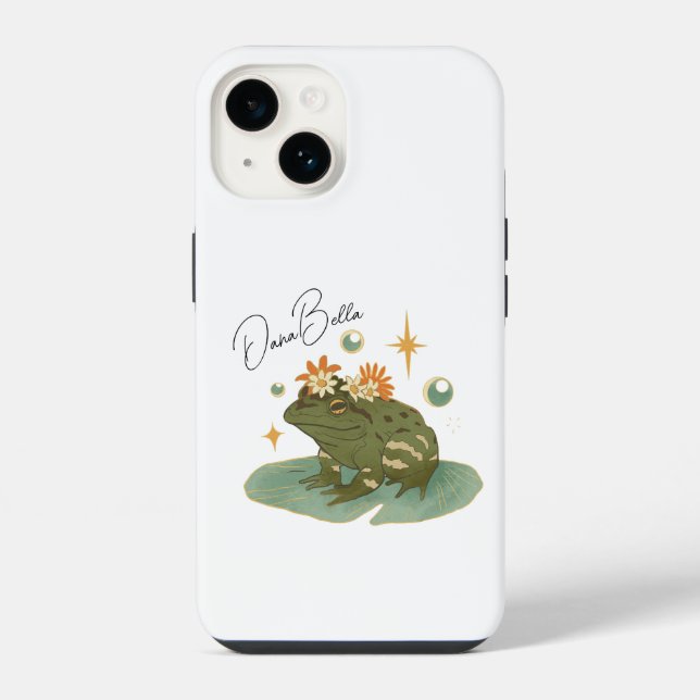 DanaBella the Frog  Iphone Case (Back)