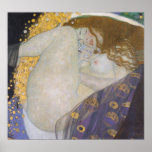 Danae by Gustav Klimt Poster