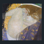 Danae by Gustav Klimt Poster<br><div class="desc">Gustav Klimt - Danae. Beautiful Klimt painting of a sleeping woman.</div>