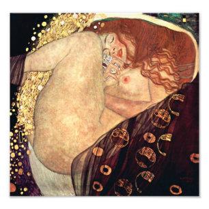 Danae Gustav Klimt Photo Print
