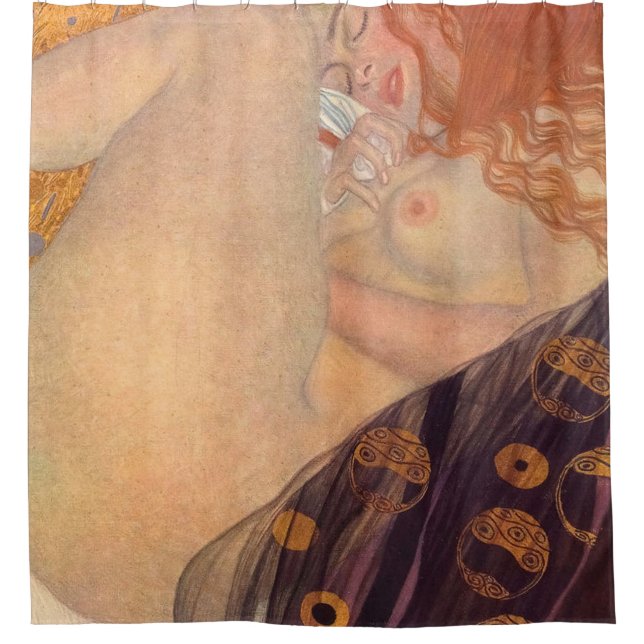 Danae Gustav Klimt Shower Curtain (Front)