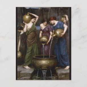 Danaides John William Waterhouse Postcard