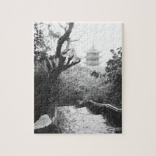 Danang Vietnam, Temple View Marble Mountain Jigsaw Puzzle (Vertical)