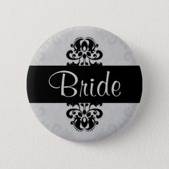 Danask Wedding Bride Pinback Button by TheHopefulRomantic at Zazzle
