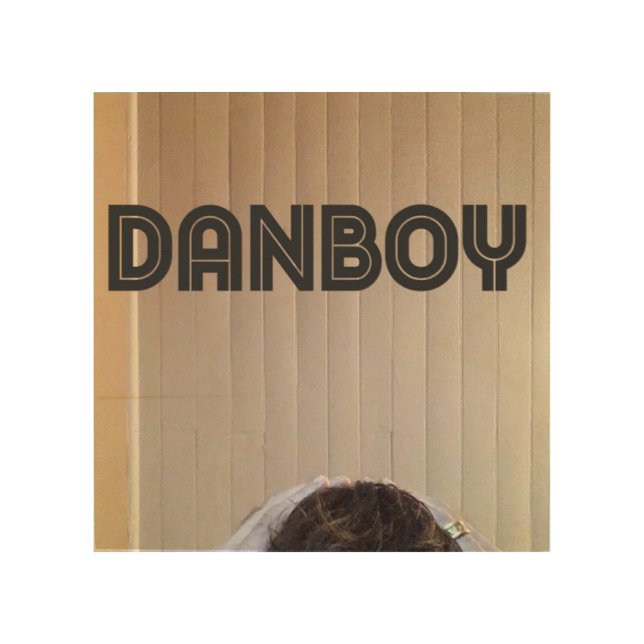 Danboy Original Design Wood Art (Front)