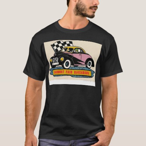 Danbury Fair Racearena Coupe Modified SNYRA Logo T_Shirt