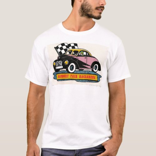 Danbury Fair Racearena Coupe Modified SNYRA Logo T_Shirt