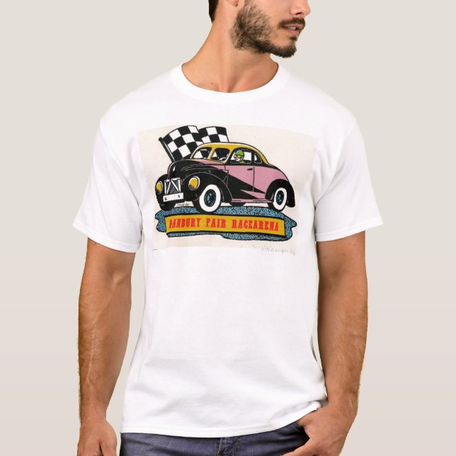 Danbury Fair Racearena Coupe Modified SNYRA Logo T-Shirt (Front)