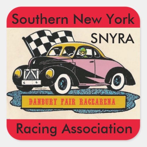 Danbury Fair Racearena SNYRA Sticker